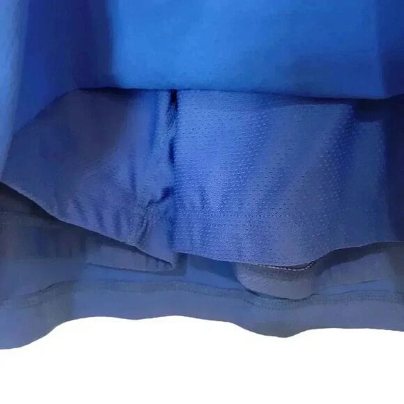 Tehama Women's Blue & White Nylon/Spandex Pro Golf Tennis Golf Athletic Skirt Sk - Picture 5 of 8